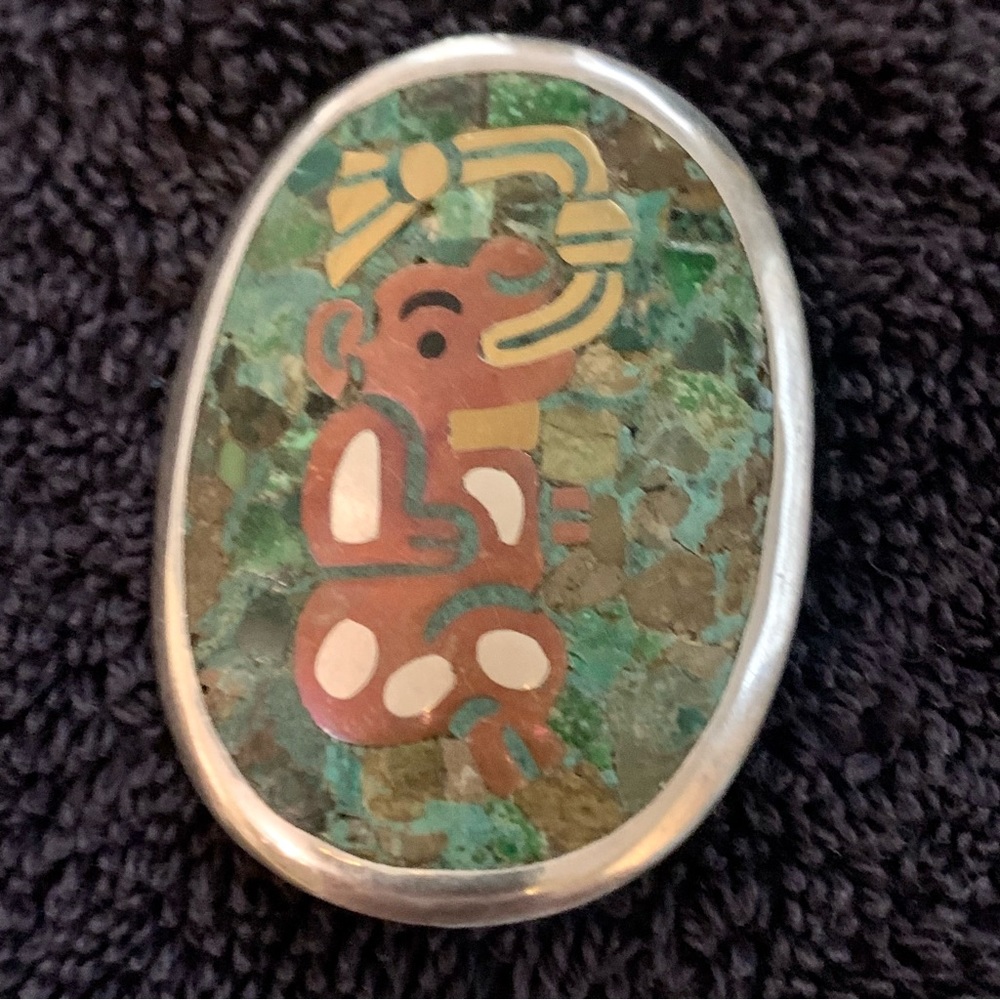 TAXCO necklace & pendant/pin